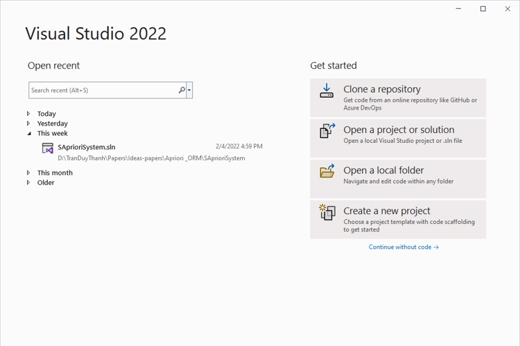Hướng dẫn tải, cài đặt và sử dụng Visual Studio 2022
